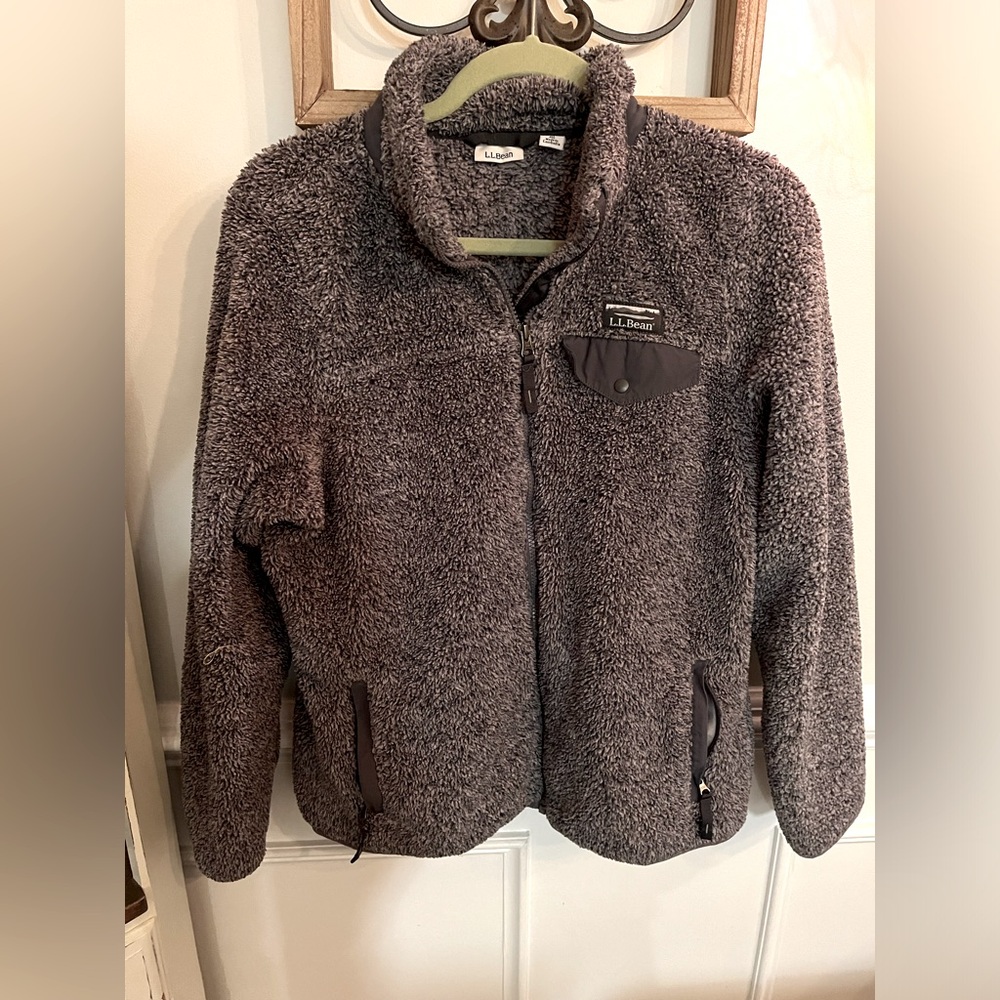 LLBean Women’s Medium Zip Fleece Jacket